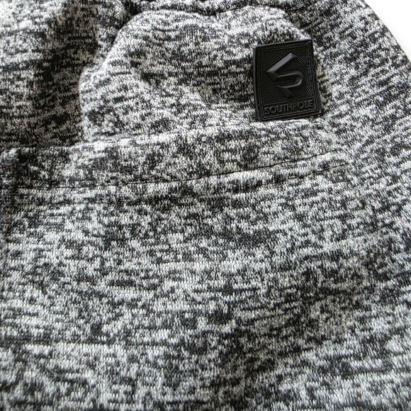 South Pole Men's Jogger Sweat Pants, Gray And Black, Size Small - Picture 7 of 8